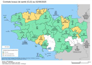 Contrats locaux de santé (CLS) au 10 janvier 2024